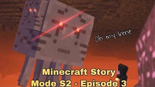 Minecraft Story Mode S2 - IT HAS 3 HEADS!?!?! [Episode 3, Part 4]