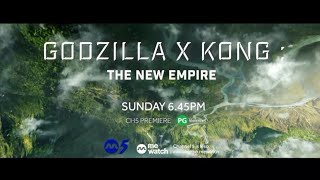 Premieres Godzilla X Kong The New Empirecine On 5Trailer Channel 5