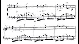Aleksandr Scriabin - Nocturne in A-flat major (audio   sheet music)