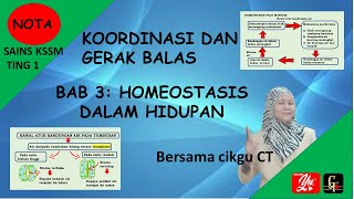 NOTA BAB 3 T1 HOMEOSTASIS