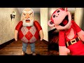 El Mono Juega: Angry Grandpa - Huye del Abuelo Malvado en Roblox - El Mono Sílabo - Gameplay