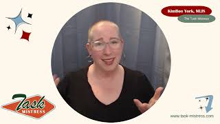Meet the Task Mistress (Updated Intro for 2023)