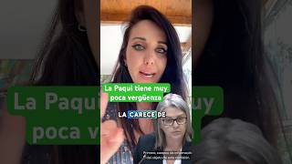 LA PAQUI, NO SABE PORQUE ESTÁ ALLÍ! Tendrá poca vergüenza! #ultimahora #psoe #actualidad #cerdan