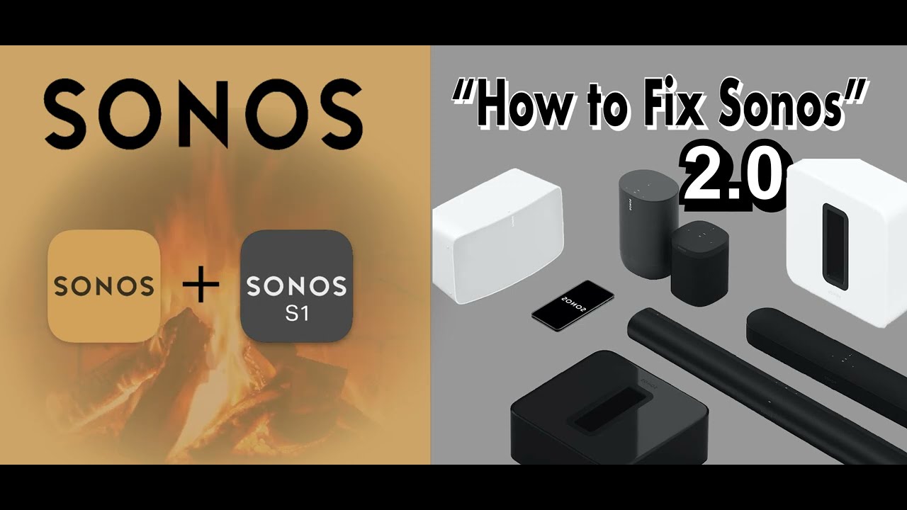 Patriotisk sjækel håber How to fix Sonos - Sonos not working? These tips will fix almost every Sonos  problem we've seen. - YouTube