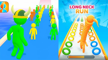 Giant Rush! vs Long Neck Run 💥 All Levels SpeedRun Challenge (Android, iOS)