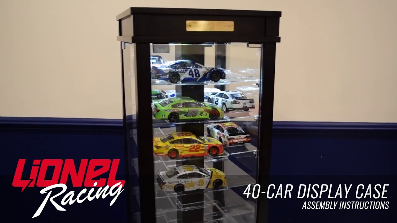 Lionel Racing 40 Car Spinning Display Installation YouTube Lionel Racing 40 Car Spinning Display Installation YouTube