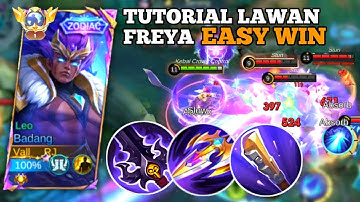 TUTORIAL LAWAN FREYA INSPIRE - BADANG GAMEPLAY - TOP GLOBAL BADANG