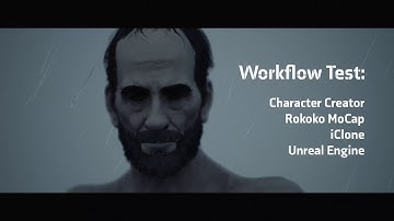 CC and iClone with Rokoko Mocap to Unreal Engine Cinematic workflow test