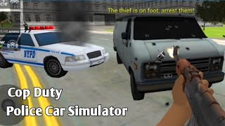 Cop Duty Police Car Simulator multiplayer 💪 Android Gameplay 2023 screenshot 4
