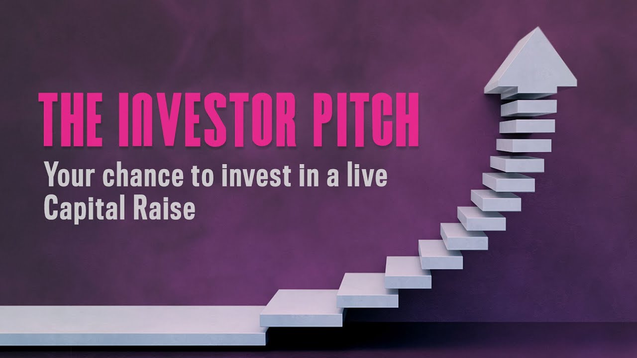 Watch the pitch for a live capital raise | Investment Ideas | Gold | Mining