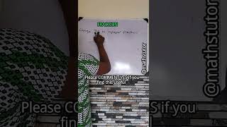 #fraction #mathstutor #maths #mathsconcepts #learnmathsonline
