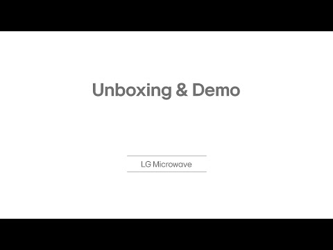 Unboxing The Lg Convertible Microwave Oven | Lg India
