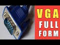 VGA FULL FORM?