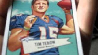 Video of Tim Tebows first NFL touchdown as Denver Broncos Quarterback