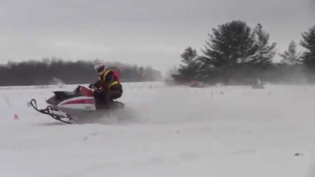 Gpk Snowmobile Racing GPK Vintage Snowmobile Races February 2014 Part 6 - YouTube