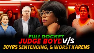 Judge Boyd's BEST: 30 Years for a Split-Second Decision, and Other CASES #judgeboyd #judgefleischer