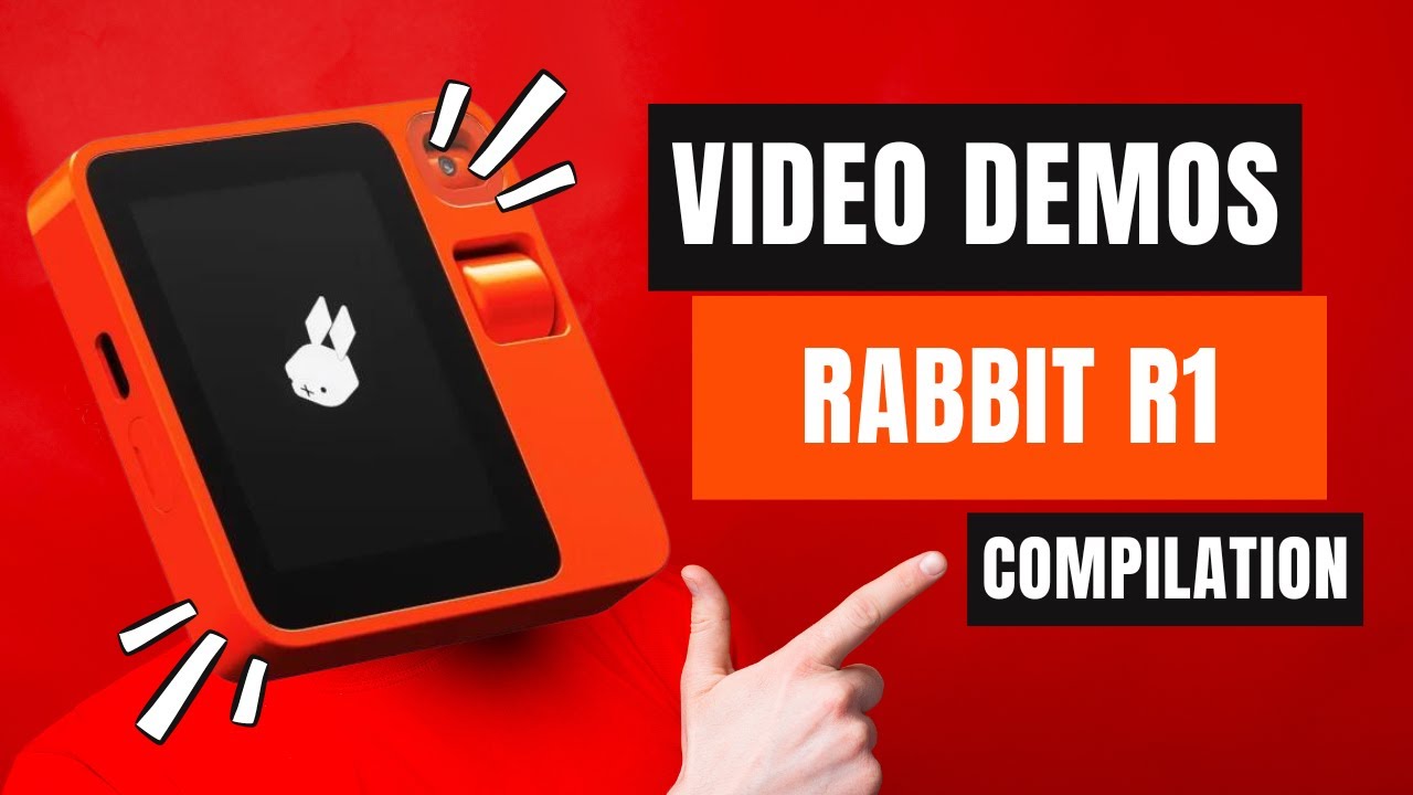 Rabbit r1 video demos - Todos los vídeo demos del Rabbit R1 #rabbitr1 ...