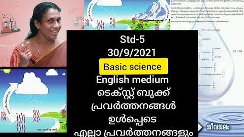 # first bell class 5 basic science  - life giving water  September 30, 2021#