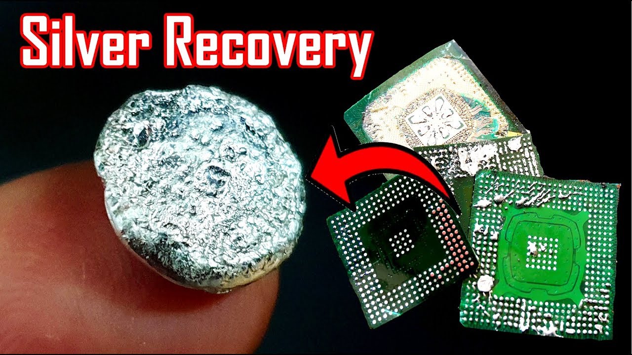 Silver Recovery From Ic Bga Chips \