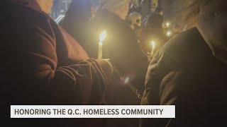 Quad Cities community comes together to remember those experiencing homelessness