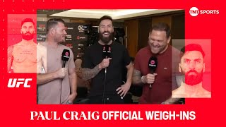 "We Aren't The Same Monster!" 😳 Big Paul Craig Talks His Move Down To 185lbs 💪 #UFCLondon