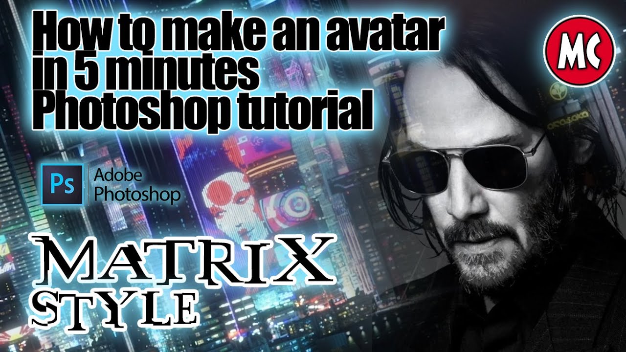 How to make an avatar in 5 minutes | Photoshop tutorial