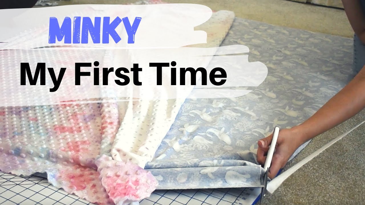Brother PE550d vs. Minky Fabric My First Time YouTube