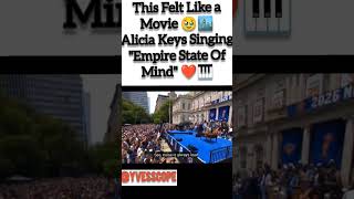 Alicia Keys Gave New York Its Perfect Championship Moment 🥹🏆