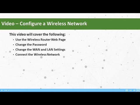 Configure a Wireless Network