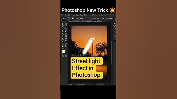 💡 Realistic Street Light Effect in Photoshop | Step-by-Step Guide 🌙