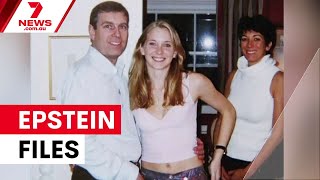 Celebrity Epstein files reveal Trump emails bombshell | 7NEWS Profile
