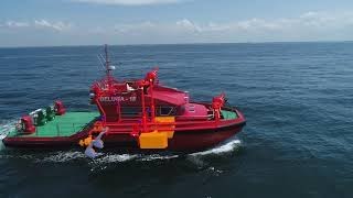 سولاس للخدمات البحرية – بيلوجا – قارب لإطفاء الحريق – قارب الاسعاف