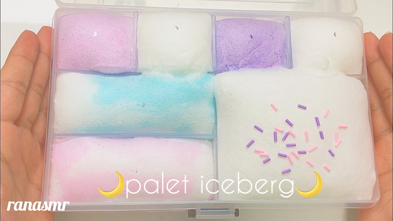 ゆめかわ パレットアイスバーグ Palet Slime 音フェチ Youtube