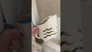 Best bath toy storage - Link in description #amazonfinds #babygear #youtubeshorts #babies #bathtime