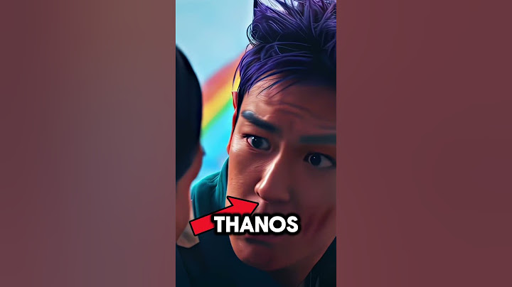 Thanos got so MAD at THIS😱