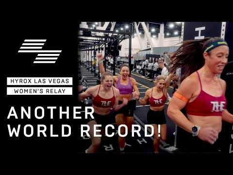 WORLD RECORD IN LAS VEGAS | HYROX WOMEN'S RELAY