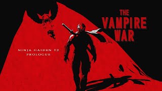 "THE VAMPIRE WARS"  Ninja Gaiden II Comic Book