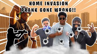 HOME INVASION PRANK ON SMOOTH GIO GONE WRONG!!!