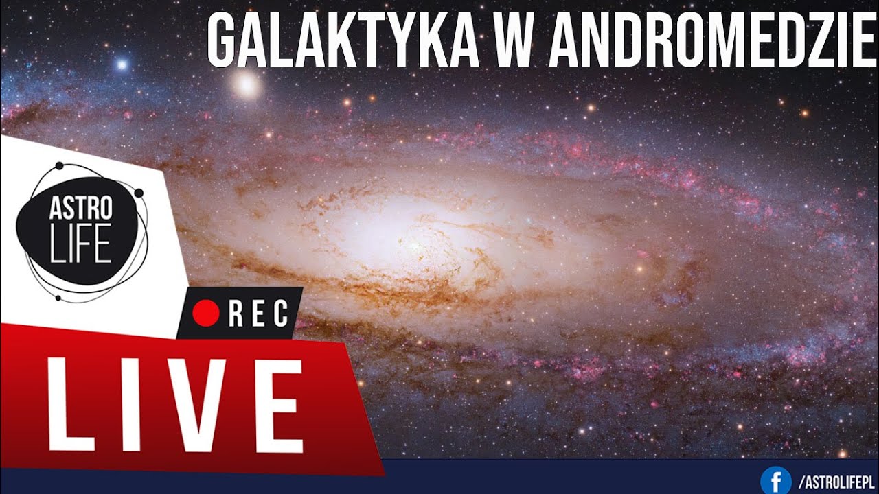 Zwiedzamy Galaktykę w Andromedzie 💫 Obserwacja na żywo przez teleskop 🔭  -  [134]