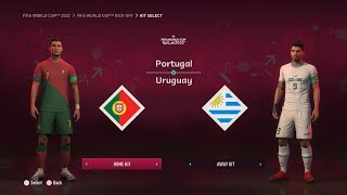 FIFA 23 - Portugal Vs Uruguay | FIFA World Cup 2022 Qatar - Final | PS5 Gameplay [4K60fps] Next Gen