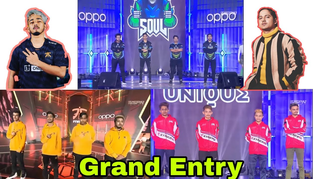 SOUL,FNATIC AND SYNERGY GRAND ENTRY IN PEC