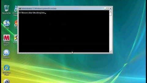 Create and delete an invisible folder in Vista
