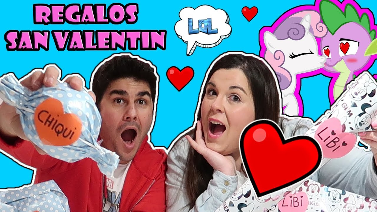 Abriendo REGALOS de San Valentín LOL Retos Divertidos