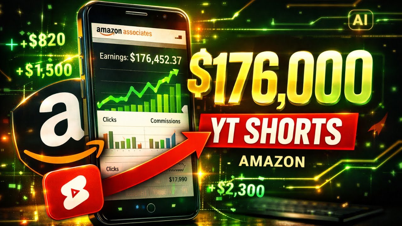 How To Promote Amazon Affiliate Links On YT Shorts ($176K Generated)