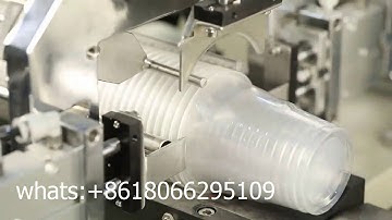 high speed disposable bowl counting AUTOMATIC plastic cup packing line