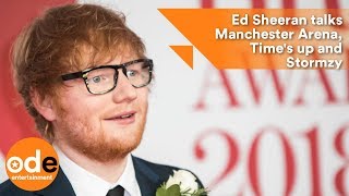 Ed Sheeran talks Manchester Arena, Time's up and Stormzy : BRITs 2018