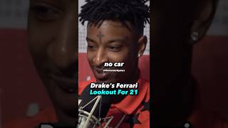 Drakes FERRARI Lookout For 21 Savage | @REAL923LA @TheCelebrityCars