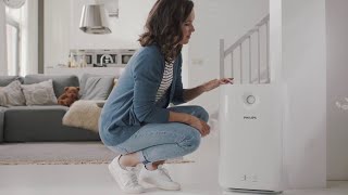 Philips Series 2000 Air Purifier, Healthier Air, with Vitashield IPS and Aerasense air technology