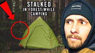TERRIFYING CAMPING TRIP IN THE FOREST STALKED BY MAN AT NIGHT (PINE BARRENS FOREST)