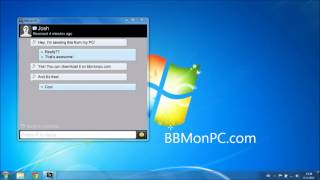 Blackberry Messenger For PC screenshot 3
